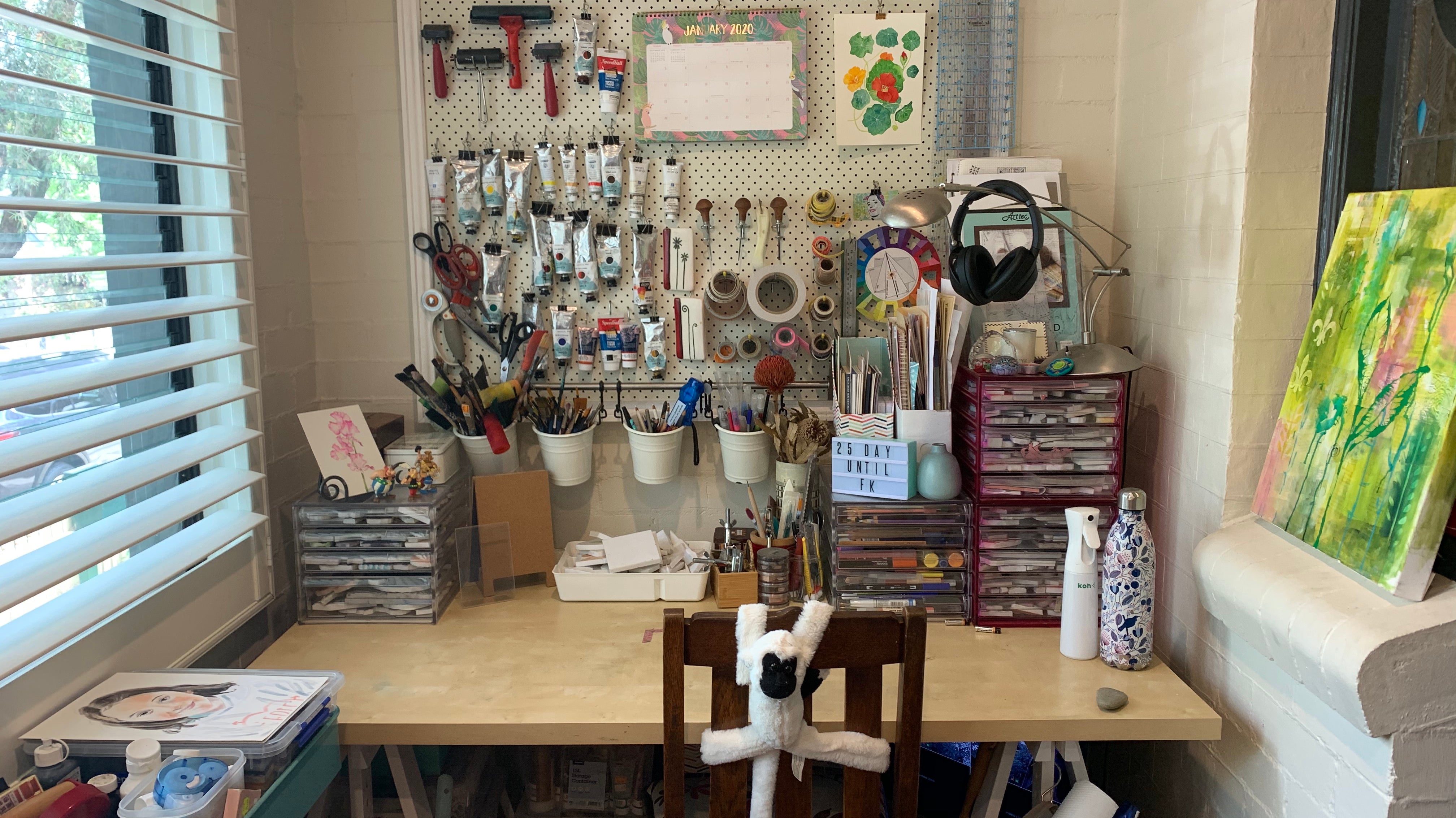 5 things to consider when reorganising your studio!