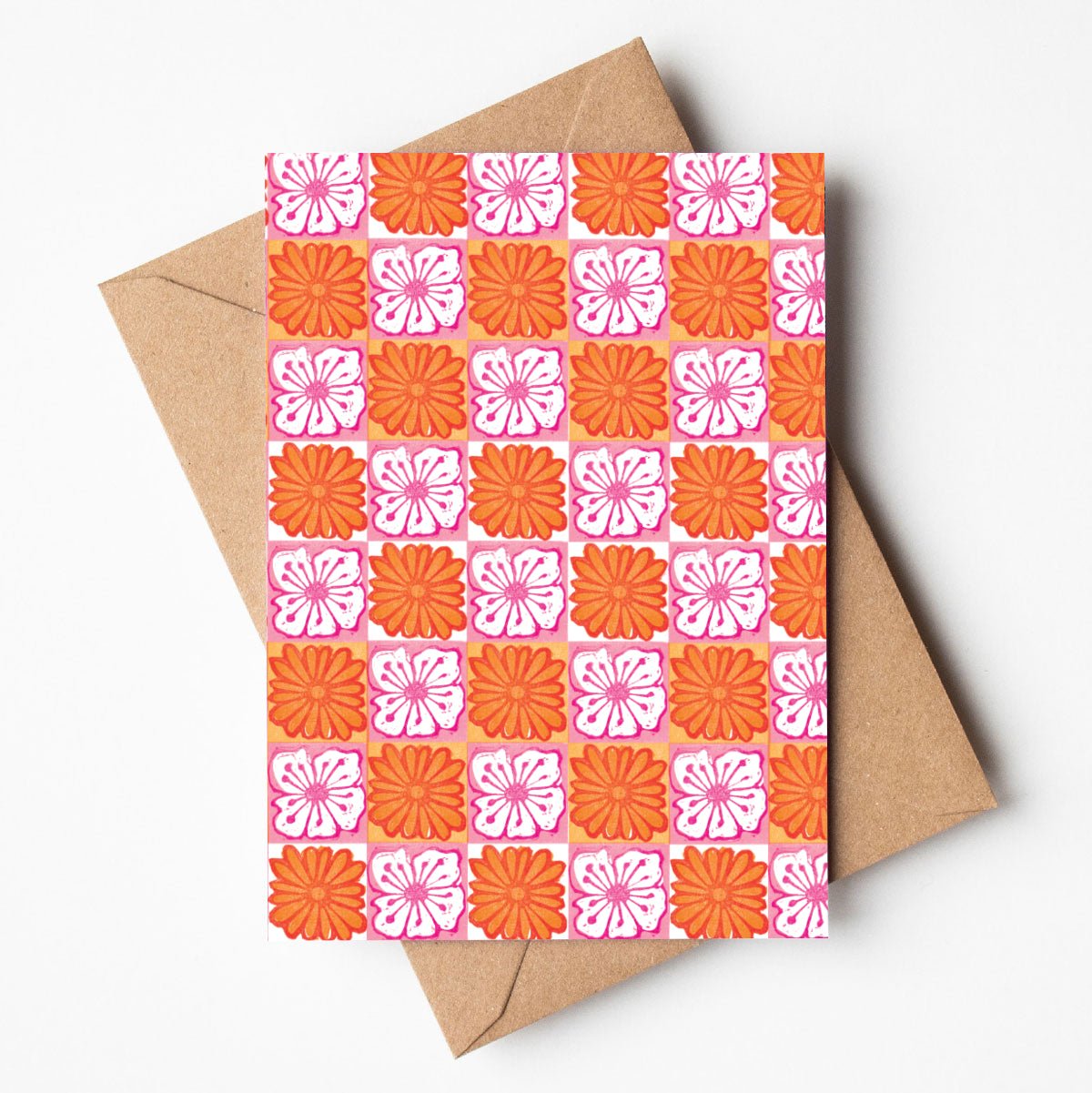 Flower Power - A6 Greeting Card (Wholesale) - Little Rowan Redhead