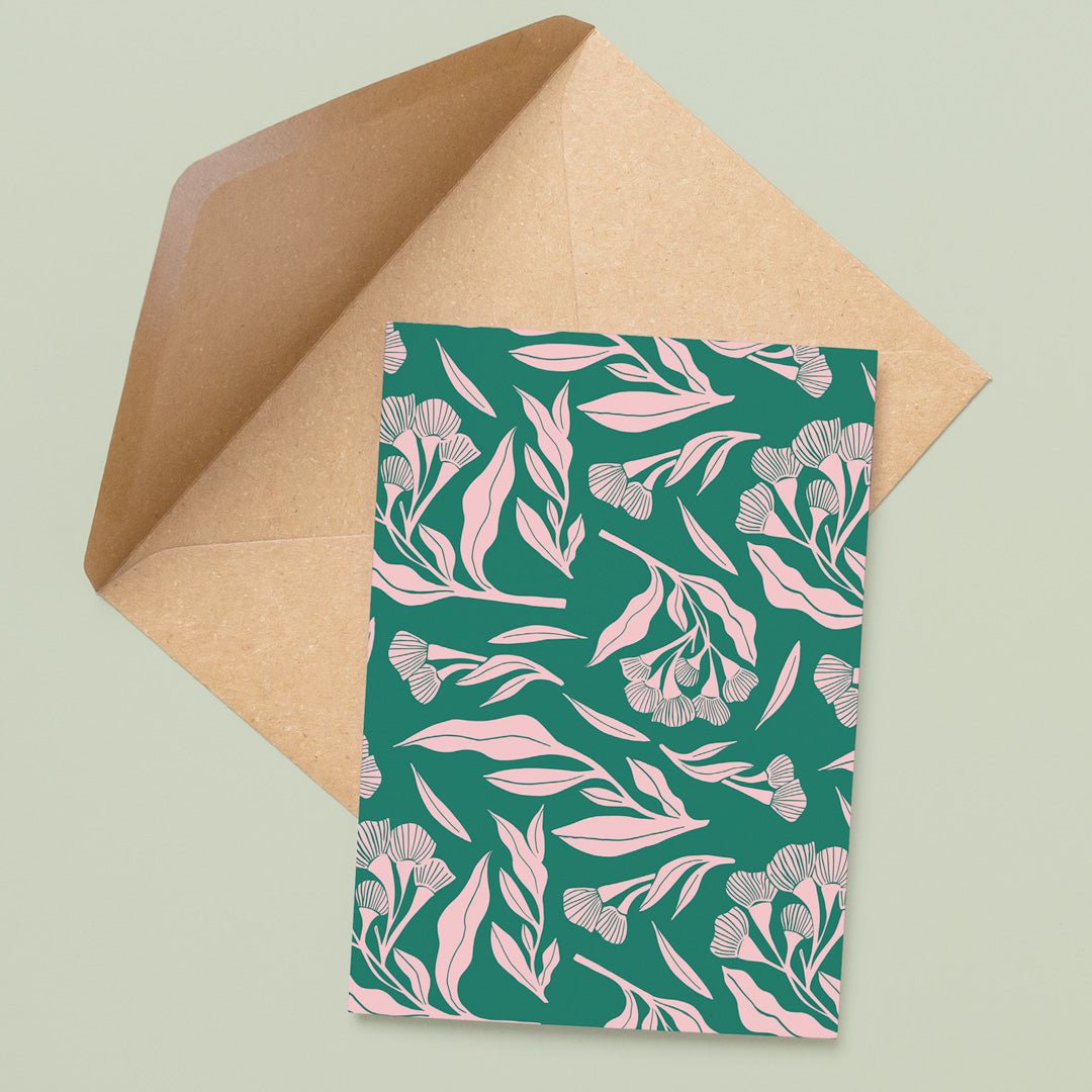 Flowering - A6 Greeting Card (Wholesale) - Little Rowan Redhead