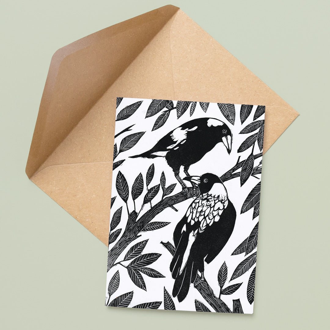 Gossip Girls - A6 Greeting Card (Wholesale) - Little Rowan Redhead