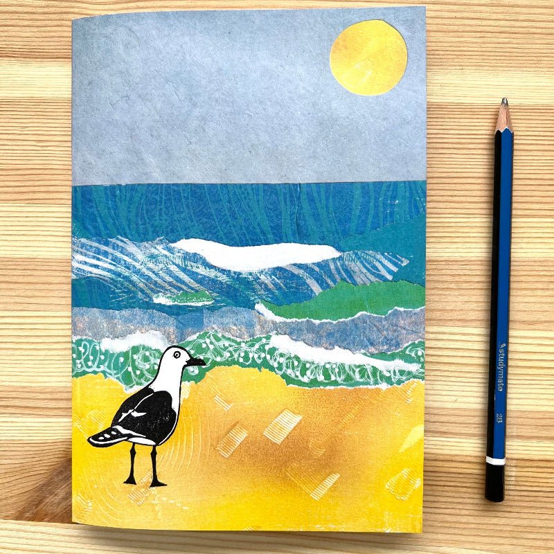 Summer Seas - A5 Notebook (Wholesale) - Little Rowan Redhead