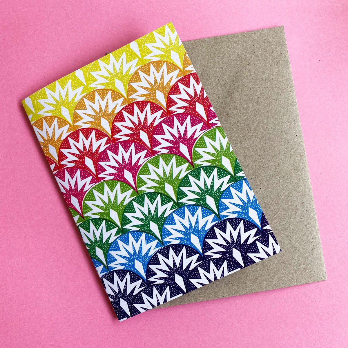 Fire Works - A6 Greeting Card (Wholesale) - Little Rowan Redhead