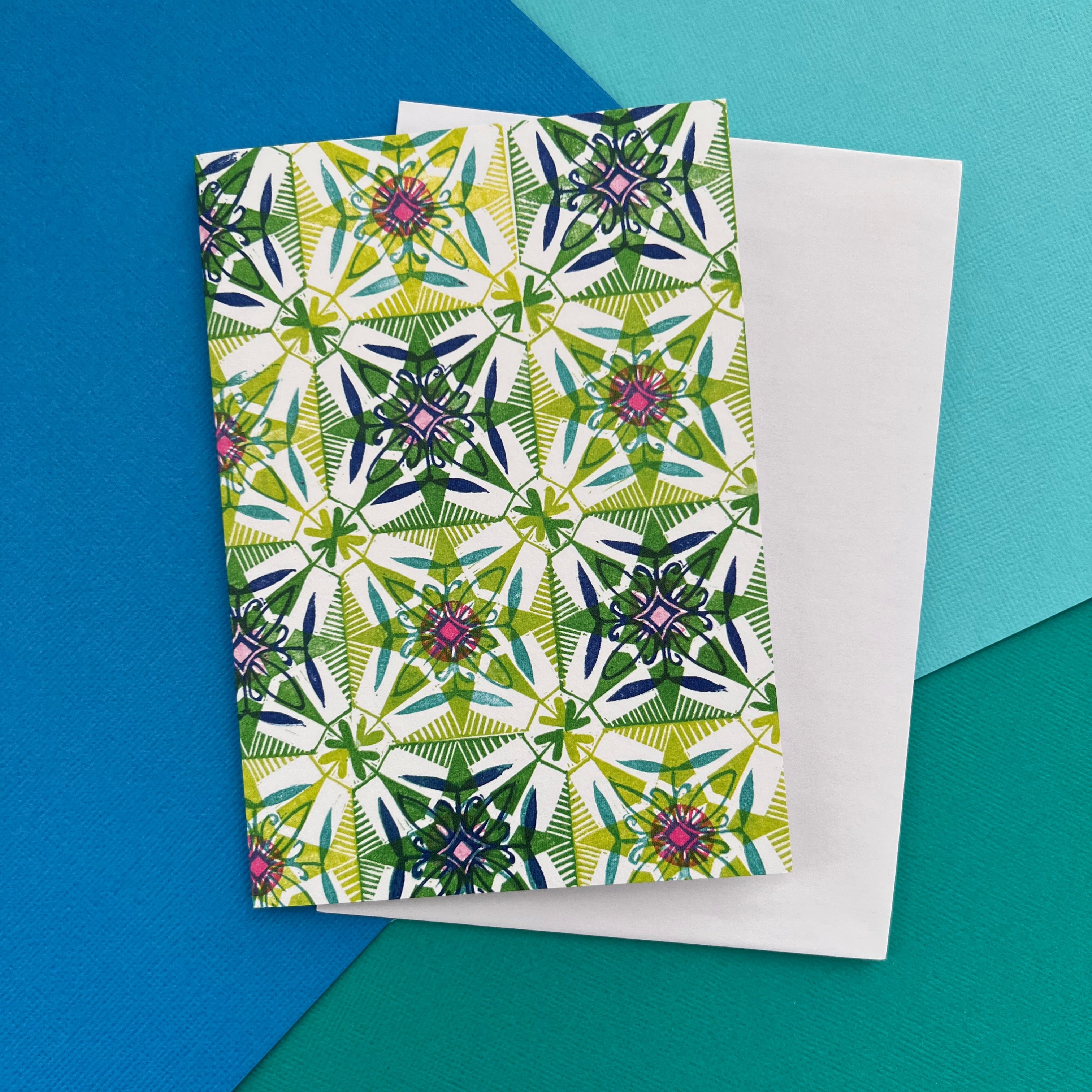 Christmas card set - Pattern Magic - Little Rowan Redhead