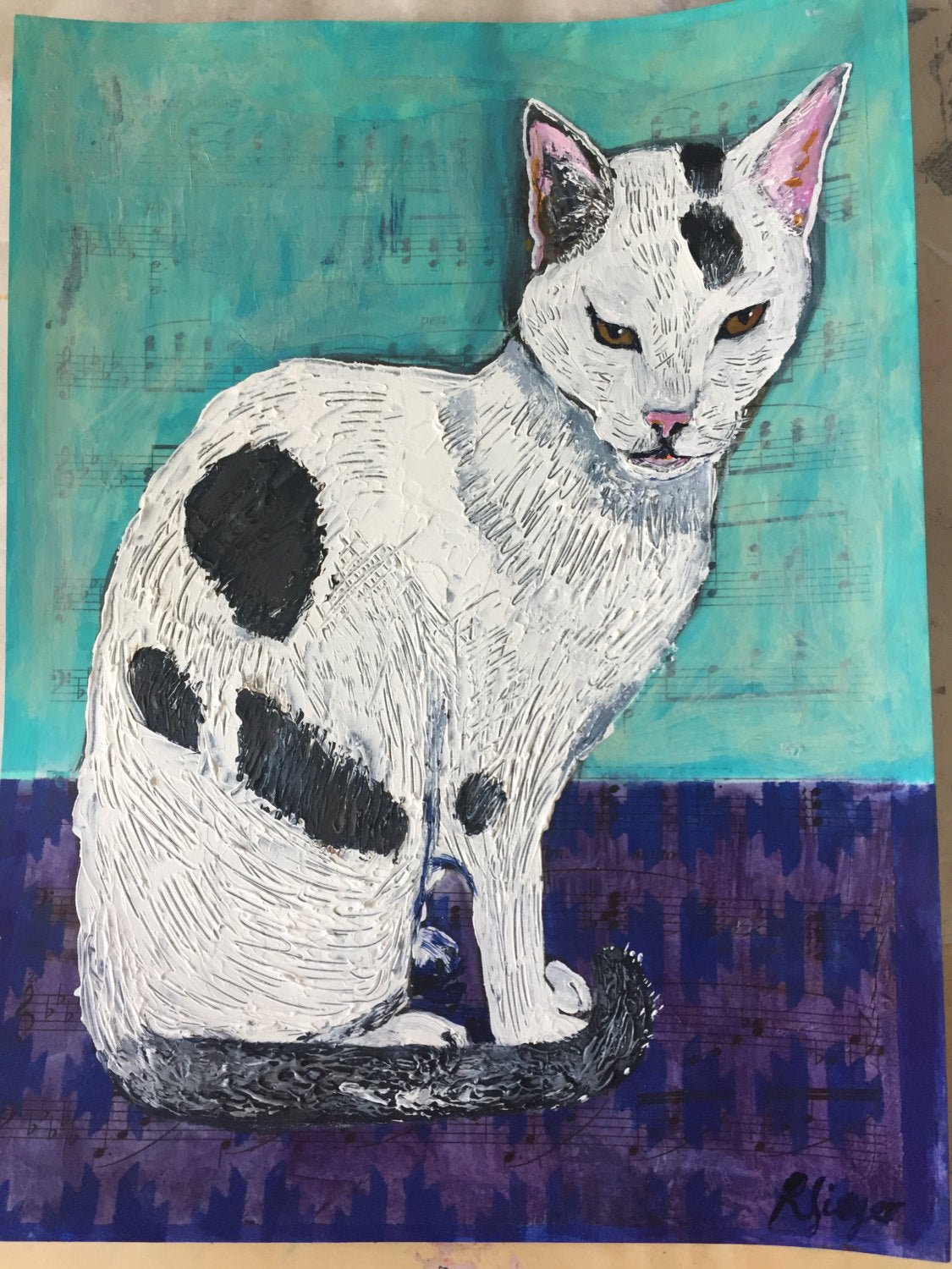 Custom pet portrait - Little Rowan Redhead