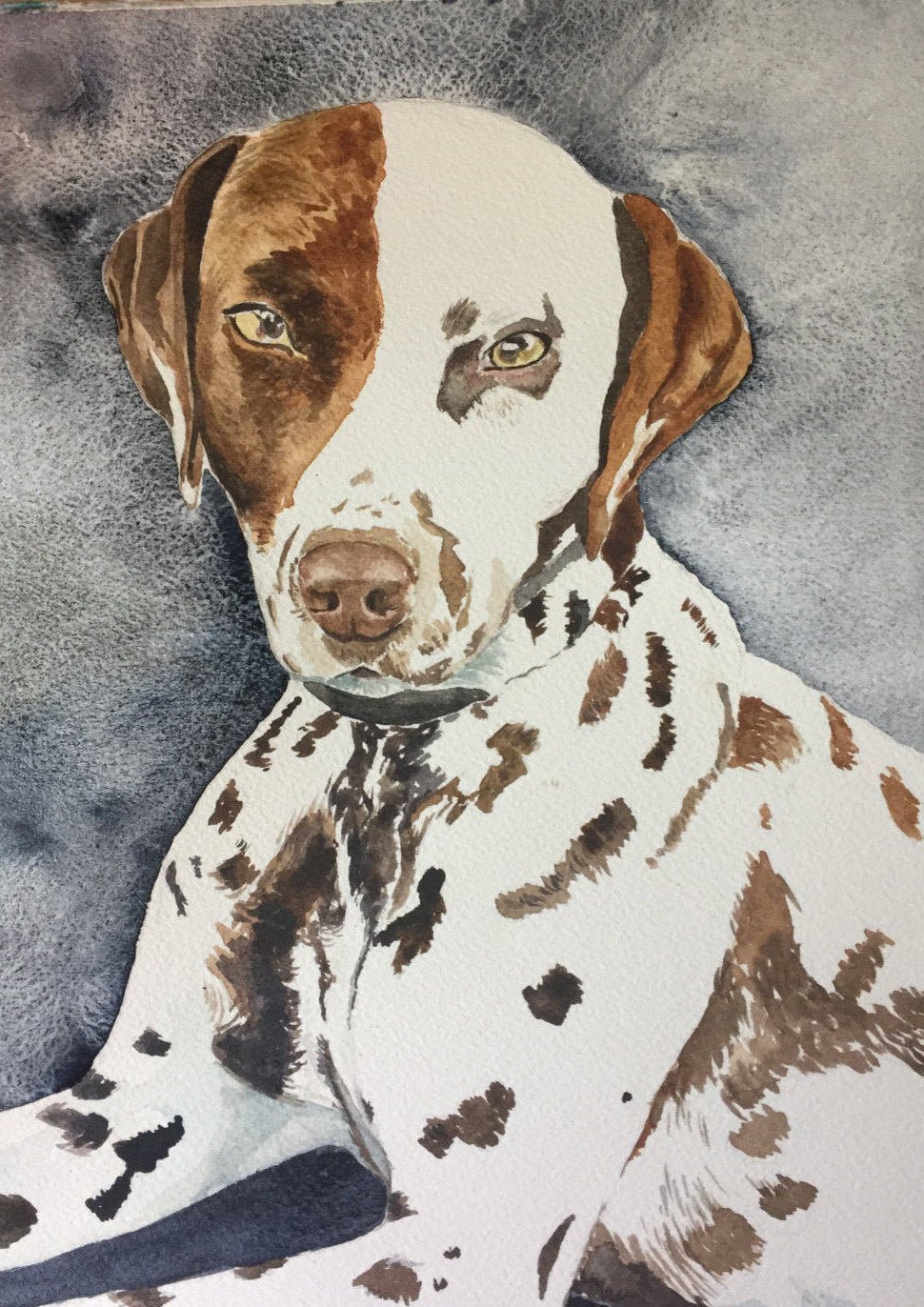 Custom pet portrait - Little Rowan Redhead