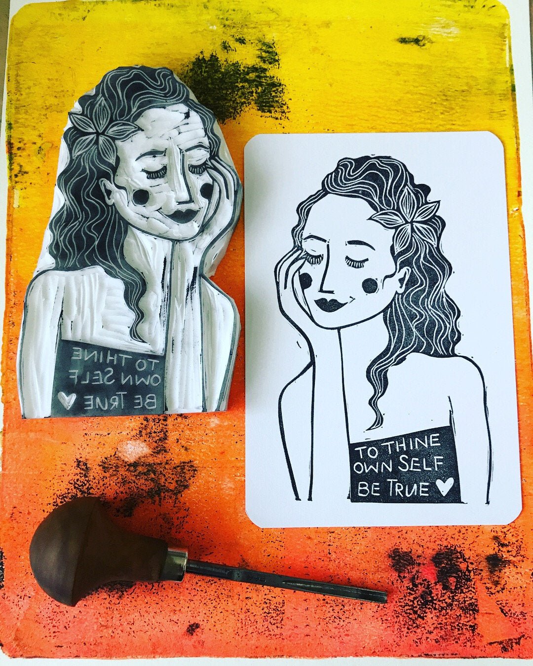 To Thine Own Self Be True - Little Rowan Redhead