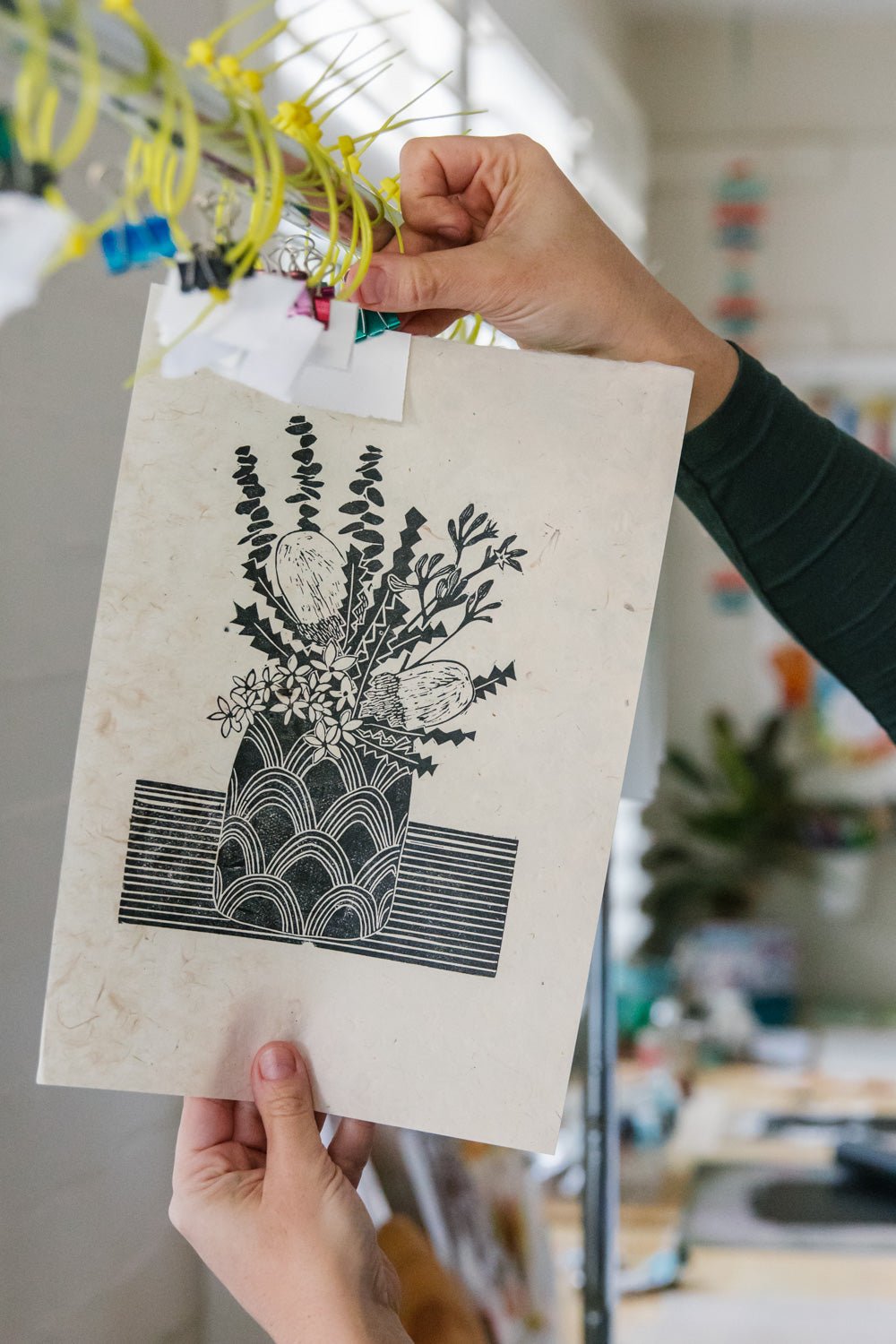 Single Colour Prints - Little Rowan Redhead