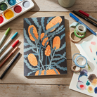 An Abundance of Banksia - A5 Notebook - Little Rowan Redhead