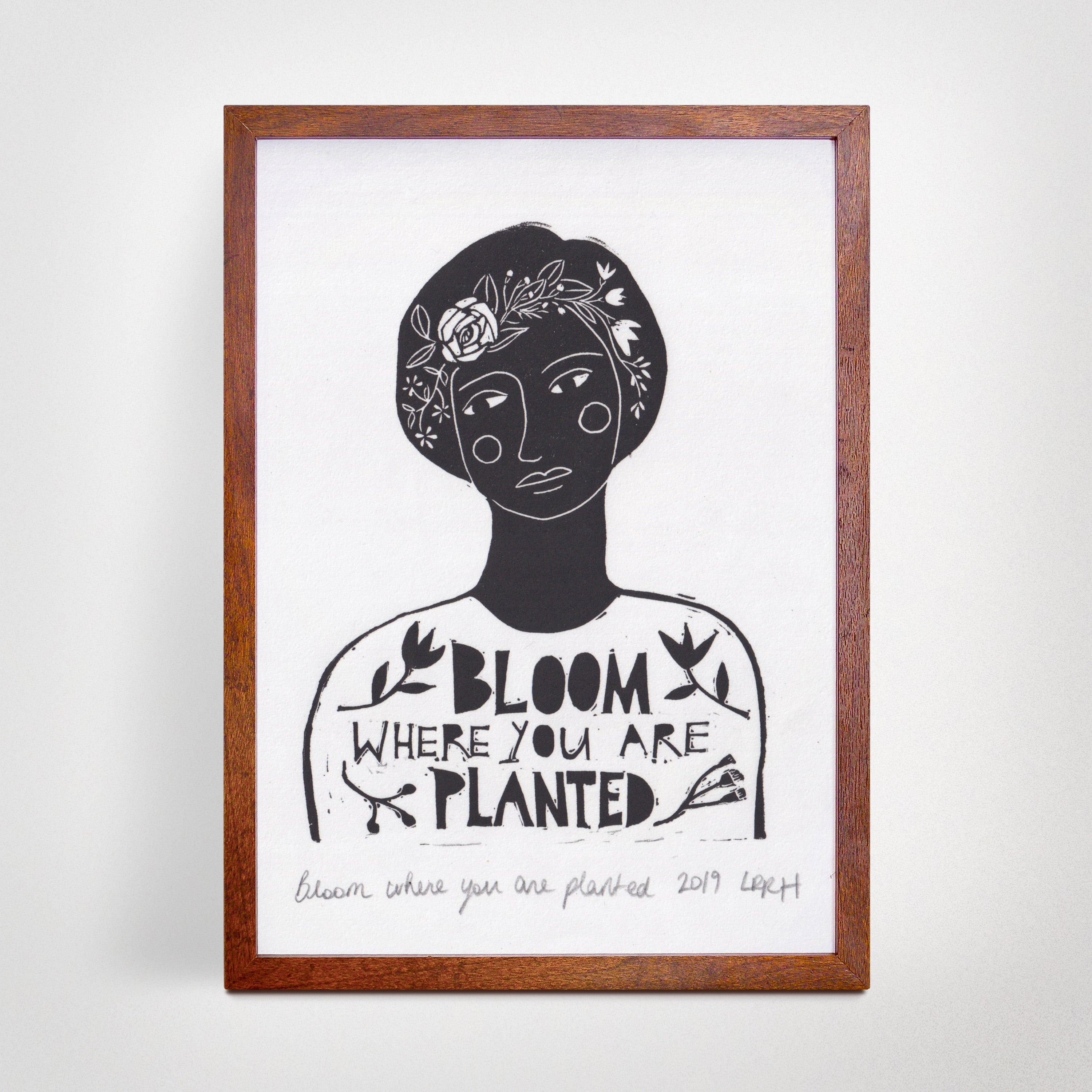 Bloom Where You Are Planted - Little Rowan Redhead