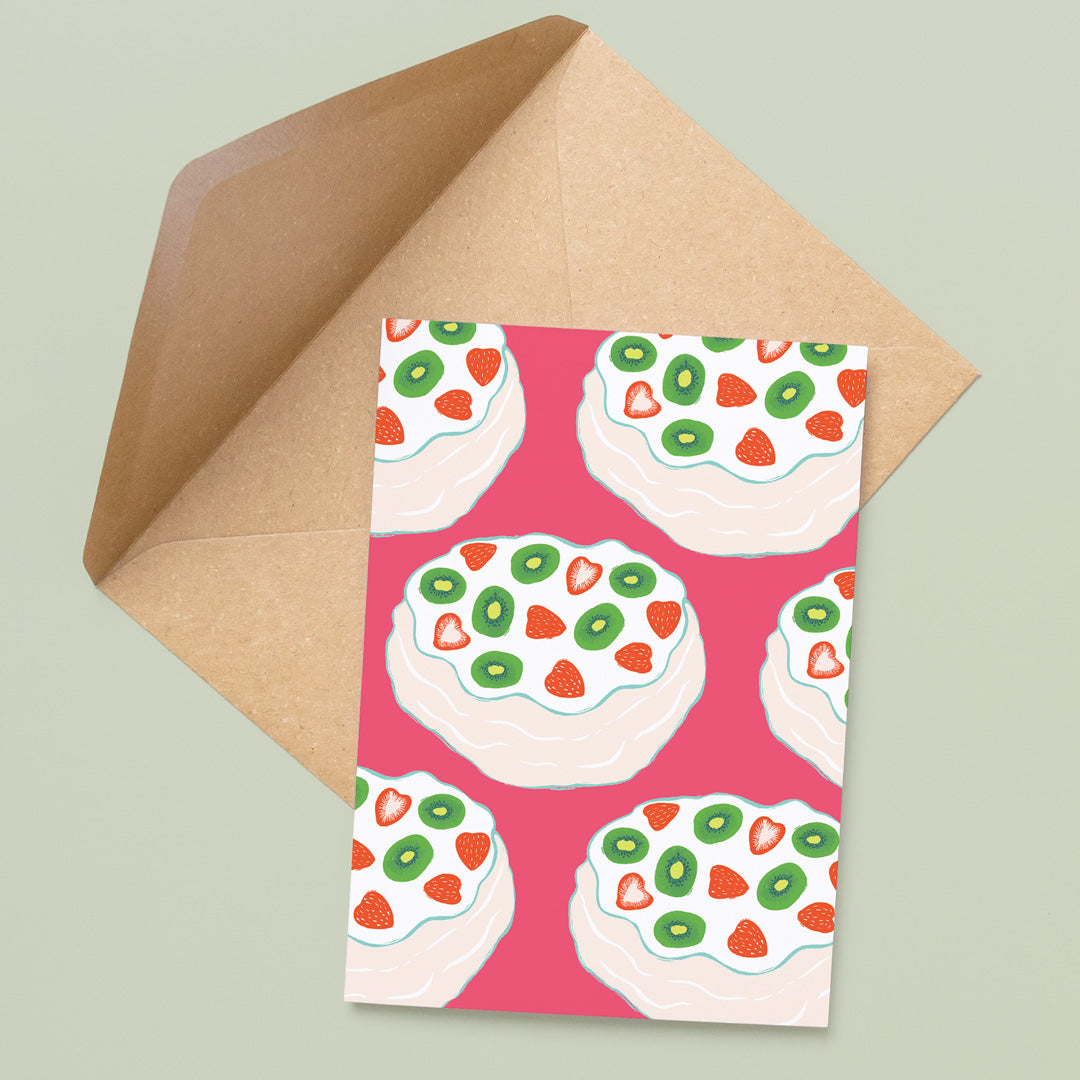 Christmas Pud - A6 Greeting Card