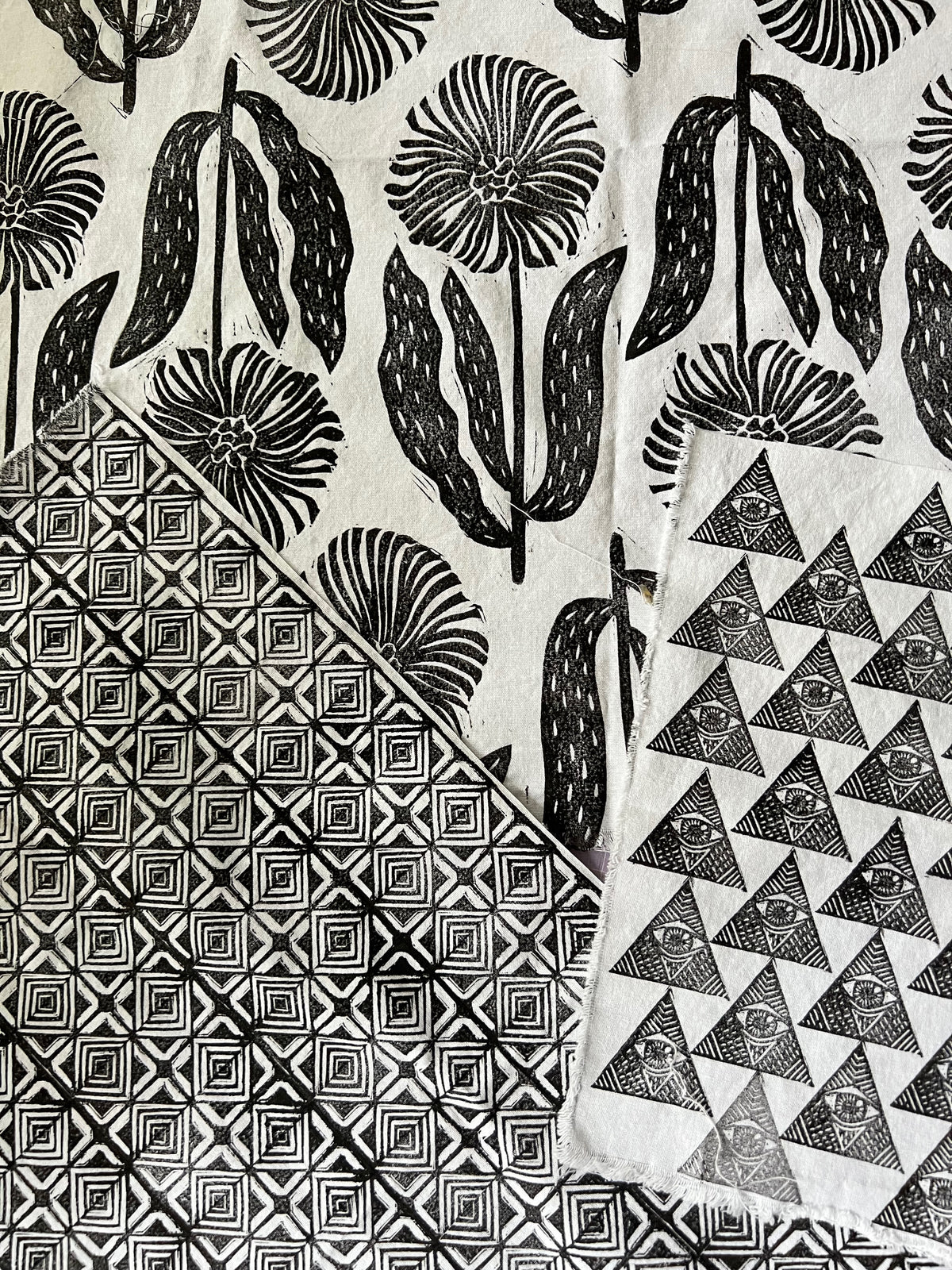 Block Print Your Own Fabric! March 17 Workshop (St Peters)
