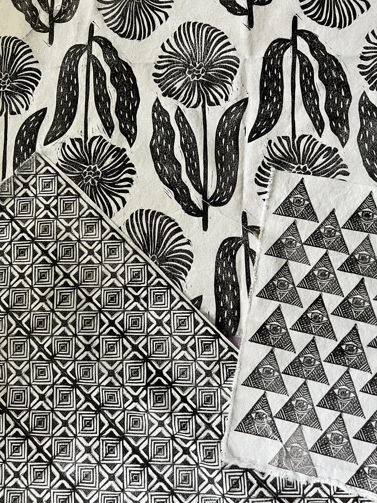 Block Print Your Own Fabric! April 14 Workshop (West Ryde)