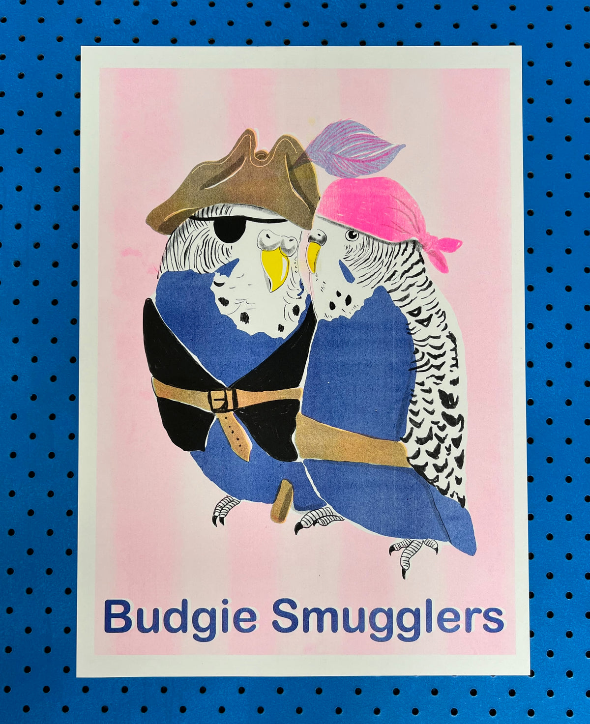 Budgie Smugglers (Riso) - A3 Risoprint
