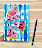 Watermelon Fresh - A5 Notebook - Little Rowan Redhead