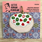 Pavlova - Wooden Christmas Ornament - Little Rowan Redhead