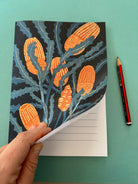 An Abundance of Banksia - A5 Notebook - Little Rowan Redhead