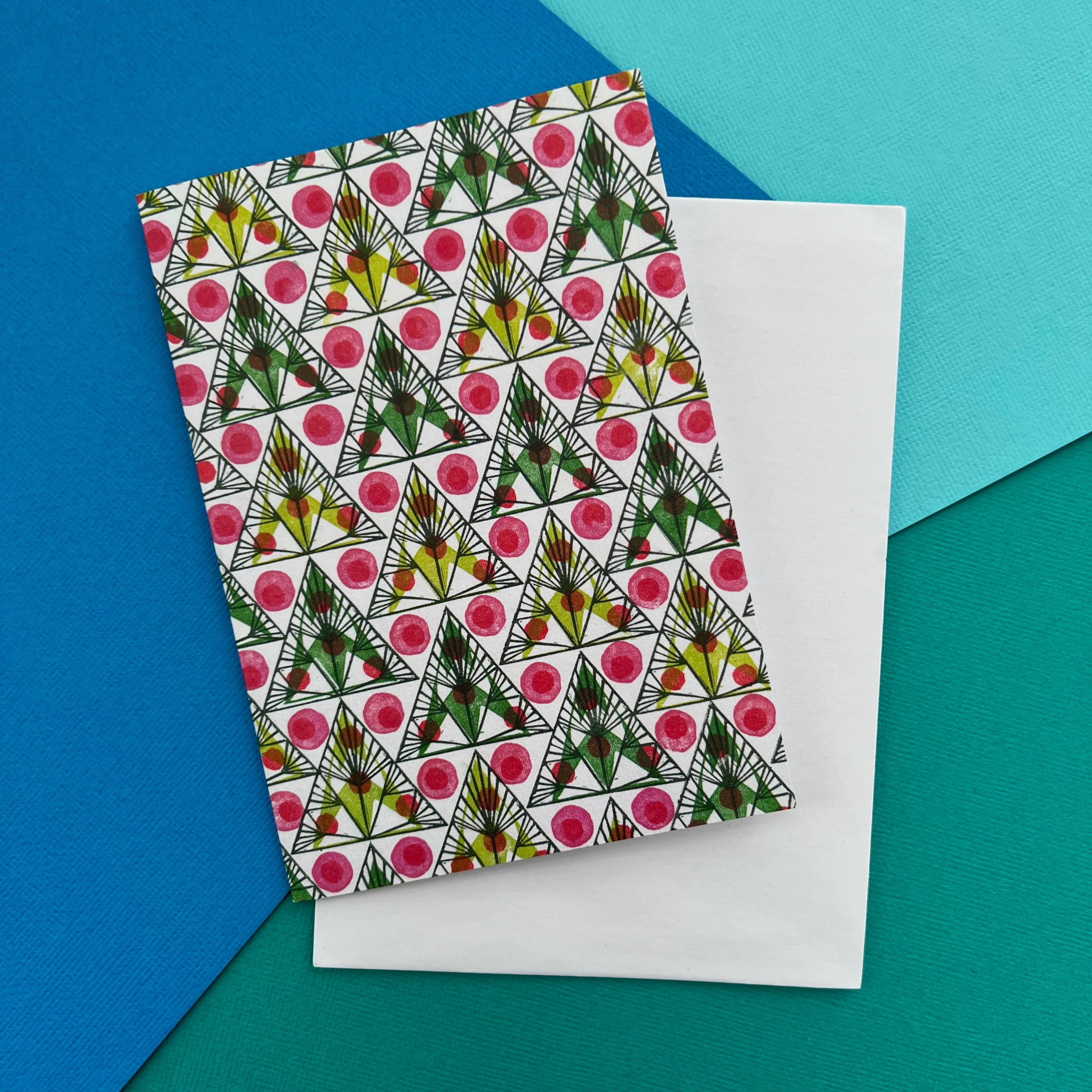 Bubble Trees - A6 Greeting Card - Little Rowan Redhead