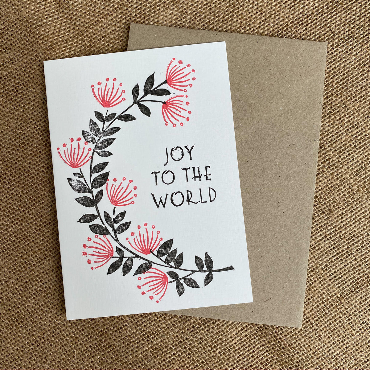 Floral Christmas Bower- A6 Greeting Card