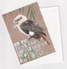 Kookaburra Christmas - A6 Greeting Card - Little Rowan Redhead
