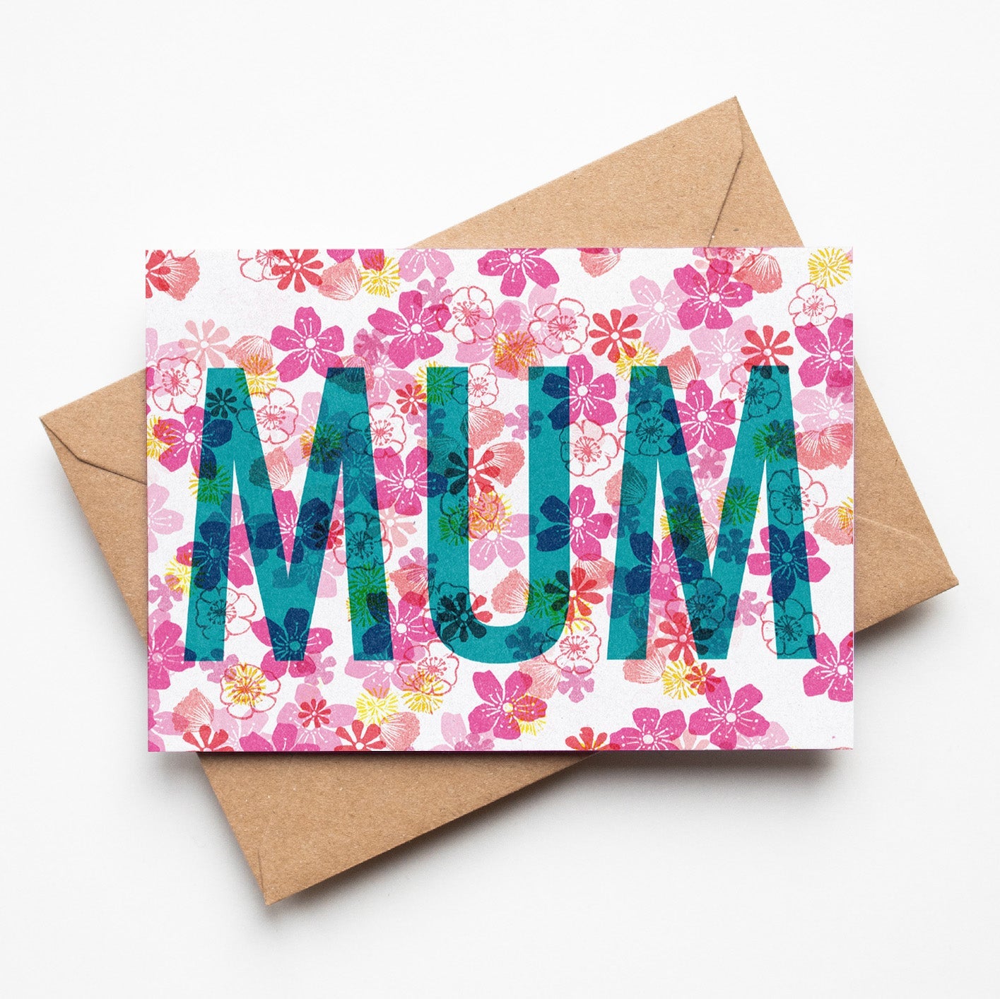 Mother's Day Card, floral, made in Australia, wholesale stationery, cards for gift shops