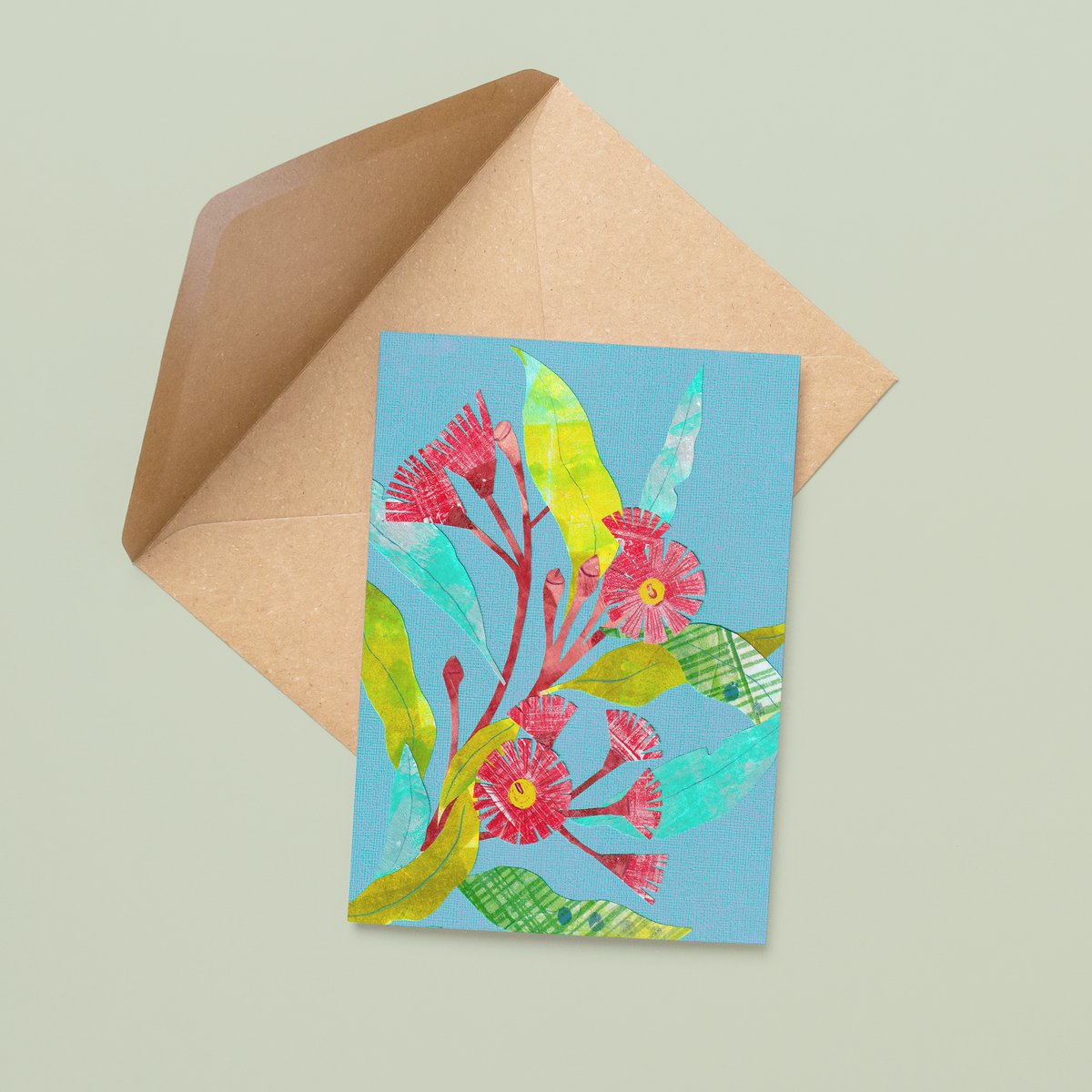 Summer Blossoms - A6 Greeting Card