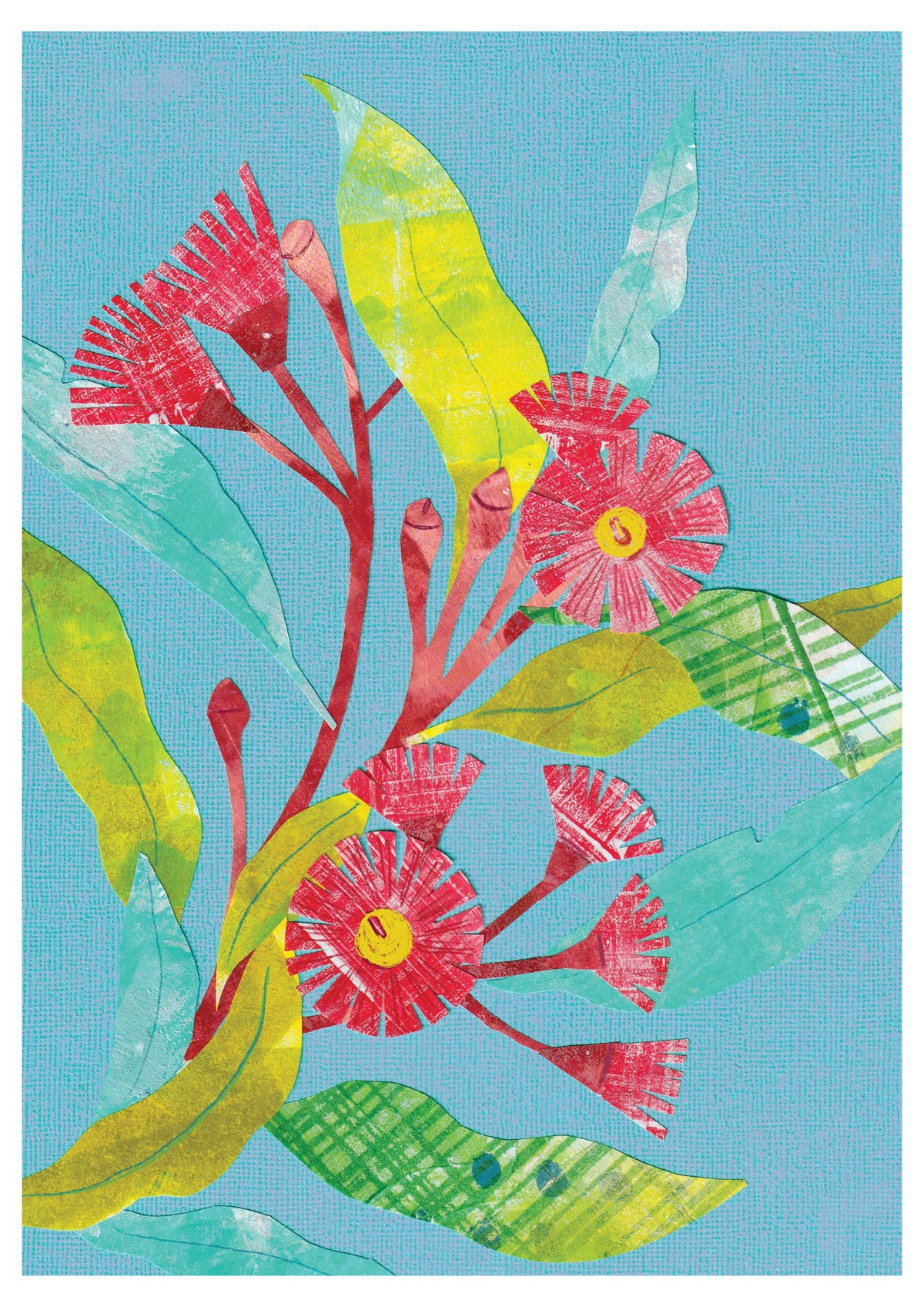 Summer Blossoms - A6 Greeting Card