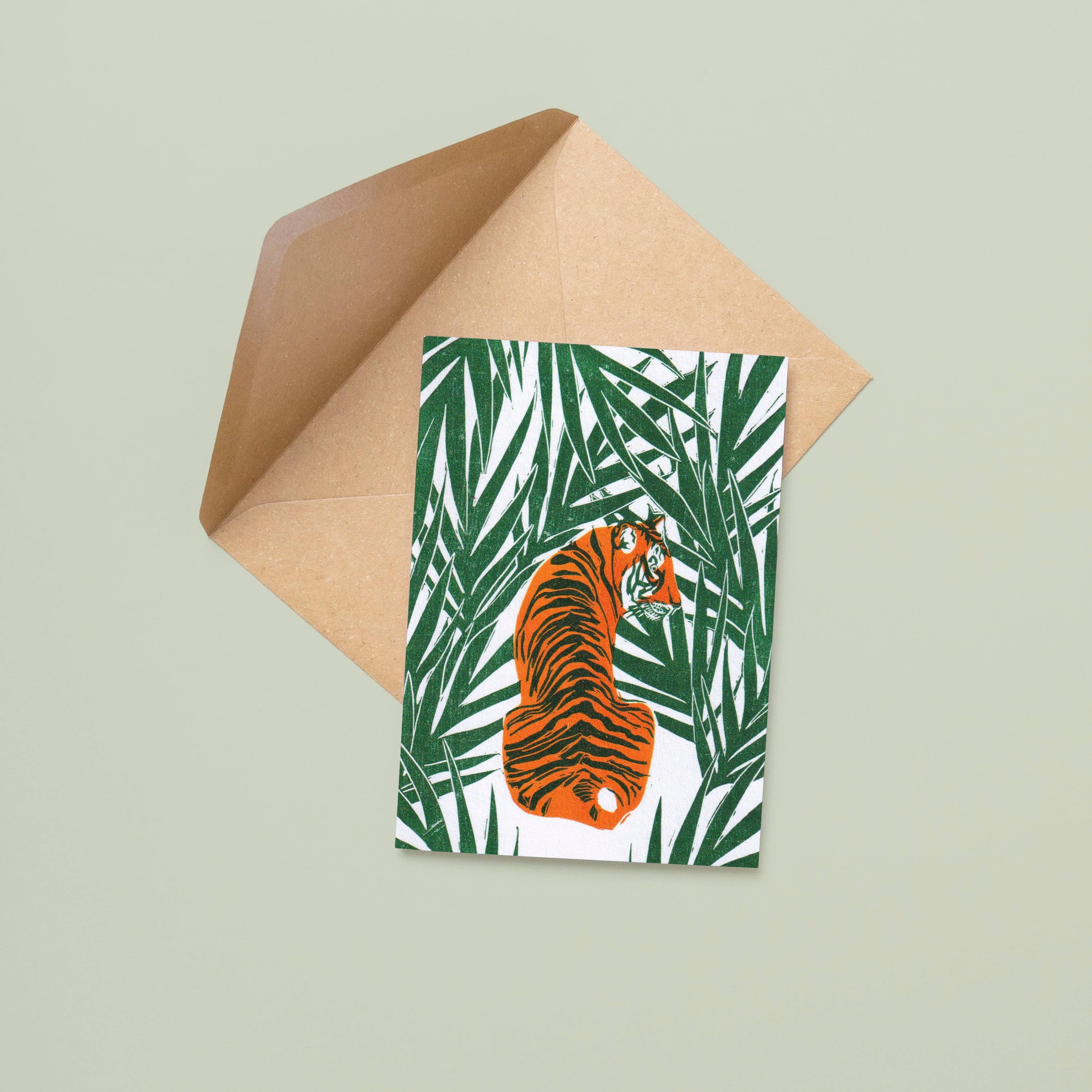Tigre - A6 Greeting Card - Little Rowan Redhead
