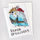 Budgie Smugglers - A6 Greeting Card - Little Rowan Redhead