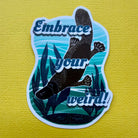 Embrace Your Weird Vinyl Sticker - Little Rowan Redhead