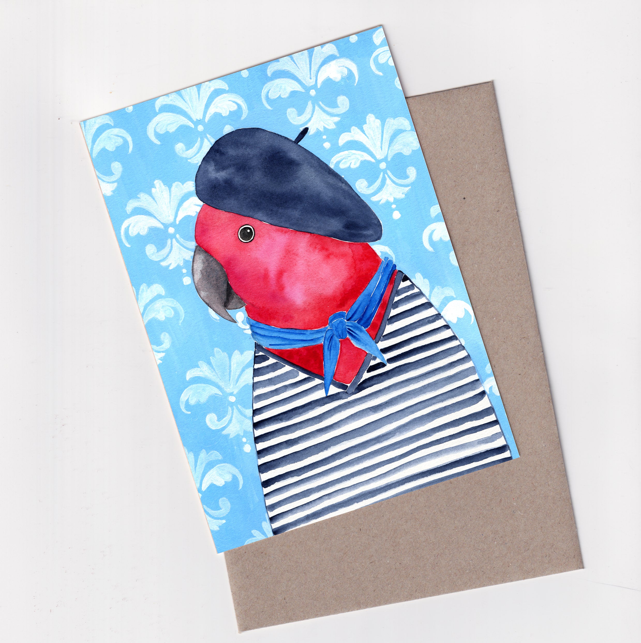 Fabienne - A6 Greeting Card - Little Rowan Redhead
