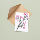 Geraldton Wax - A6 Greeting Card - Little Rowan Redhead