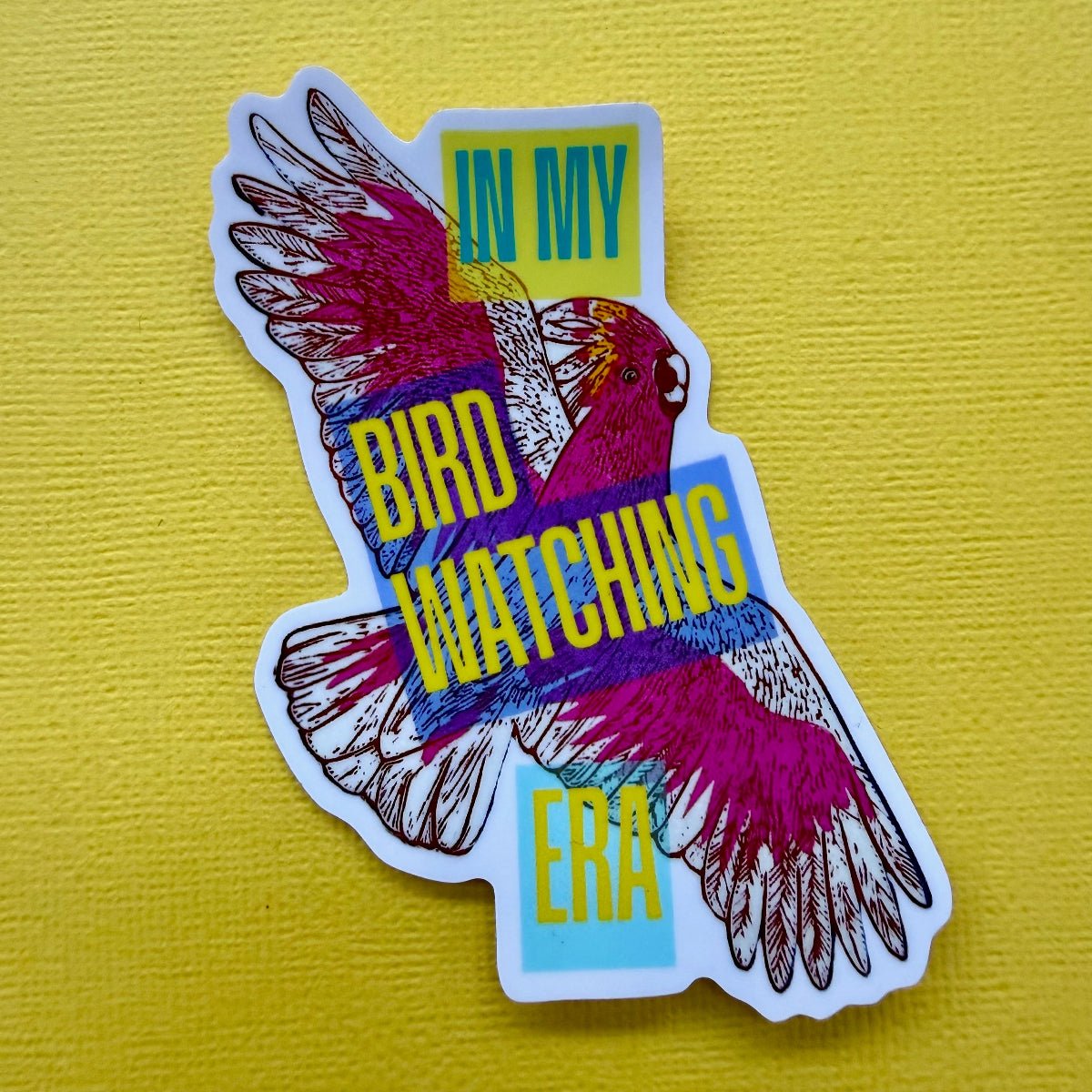In My Birdwatching Era Sticker - Little Rowan Redhead