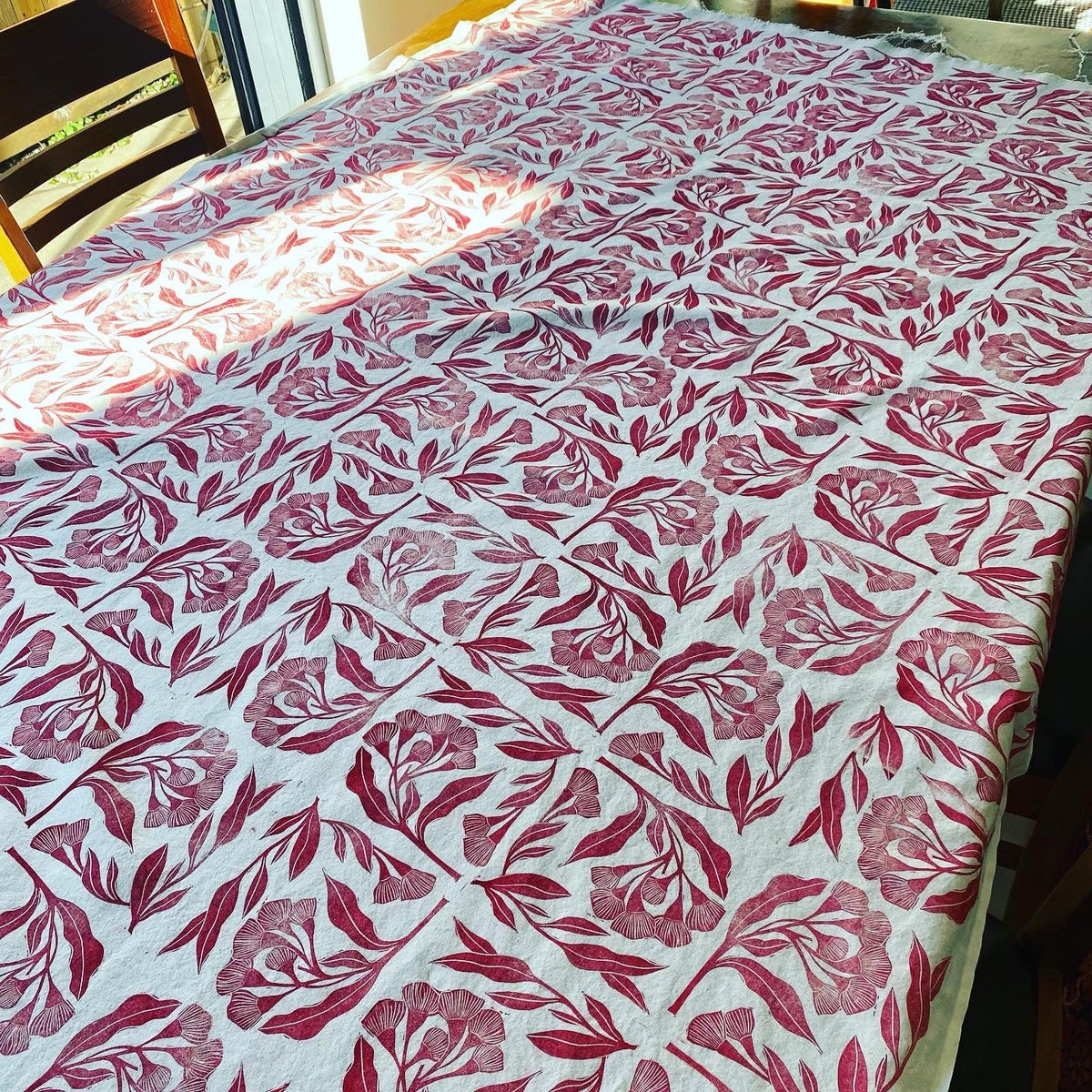 Block Print Your Own Fabric Workshop- March 15 11am-2pm