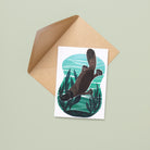 Platypus - A6 Greeting Card - Little Rowan Redhead