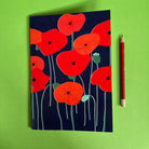 A Touch of Red - A5 Notebook - Little Rowan Redhead