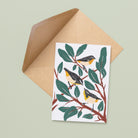 A Panoply of Pardalotes - A6 Greeting Card - Little Rowan Redhead