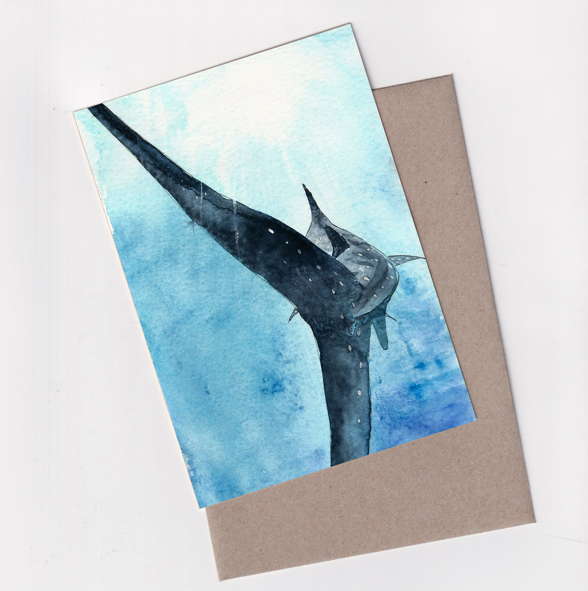 Whale Shark - A6 Greeting Card