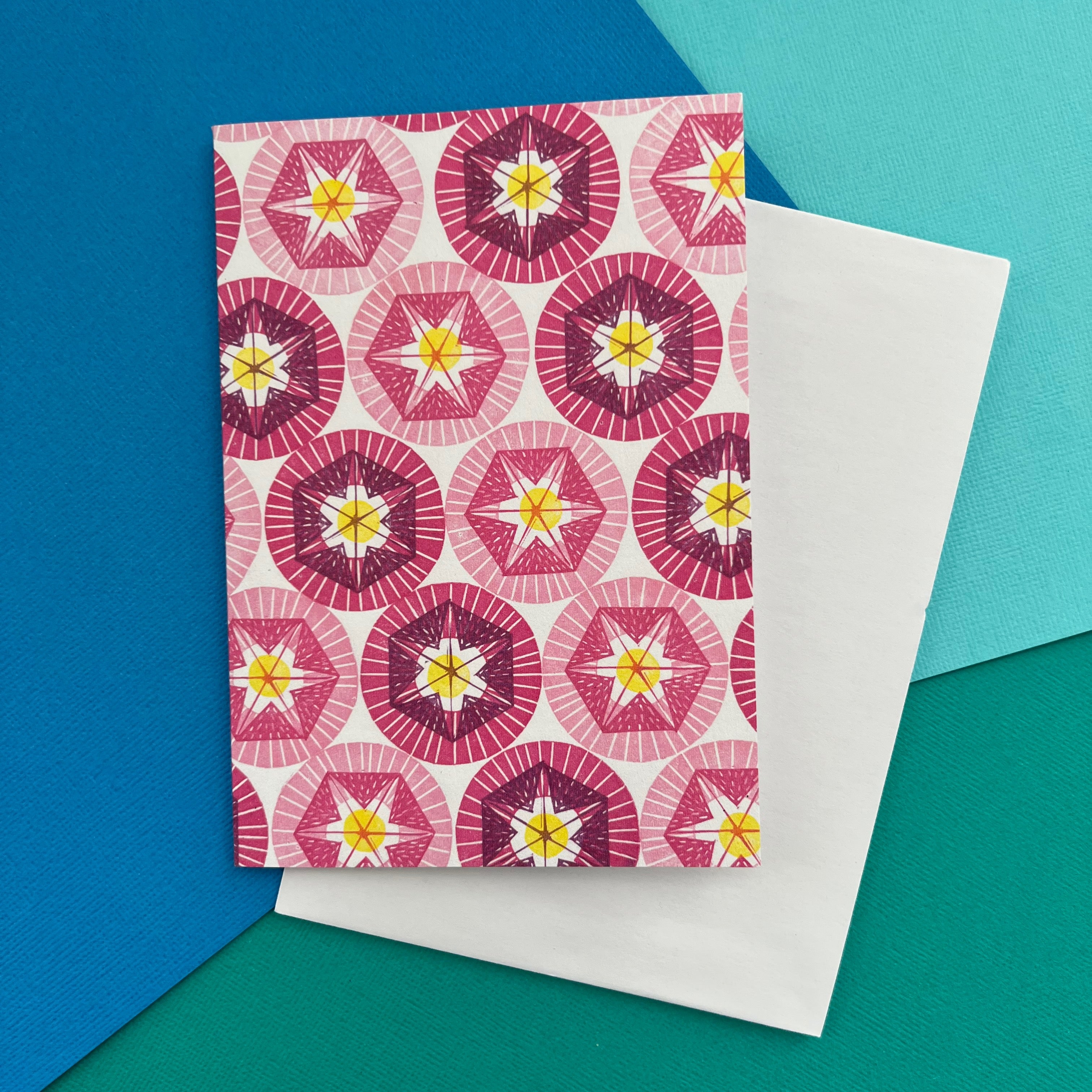 Christmas card set - Pattern Magic - Little Rowan Redhead