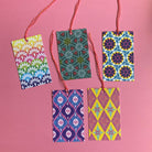 Festive Mosaics Gift Tags - Pack of 10 - Little Rowan Redhead