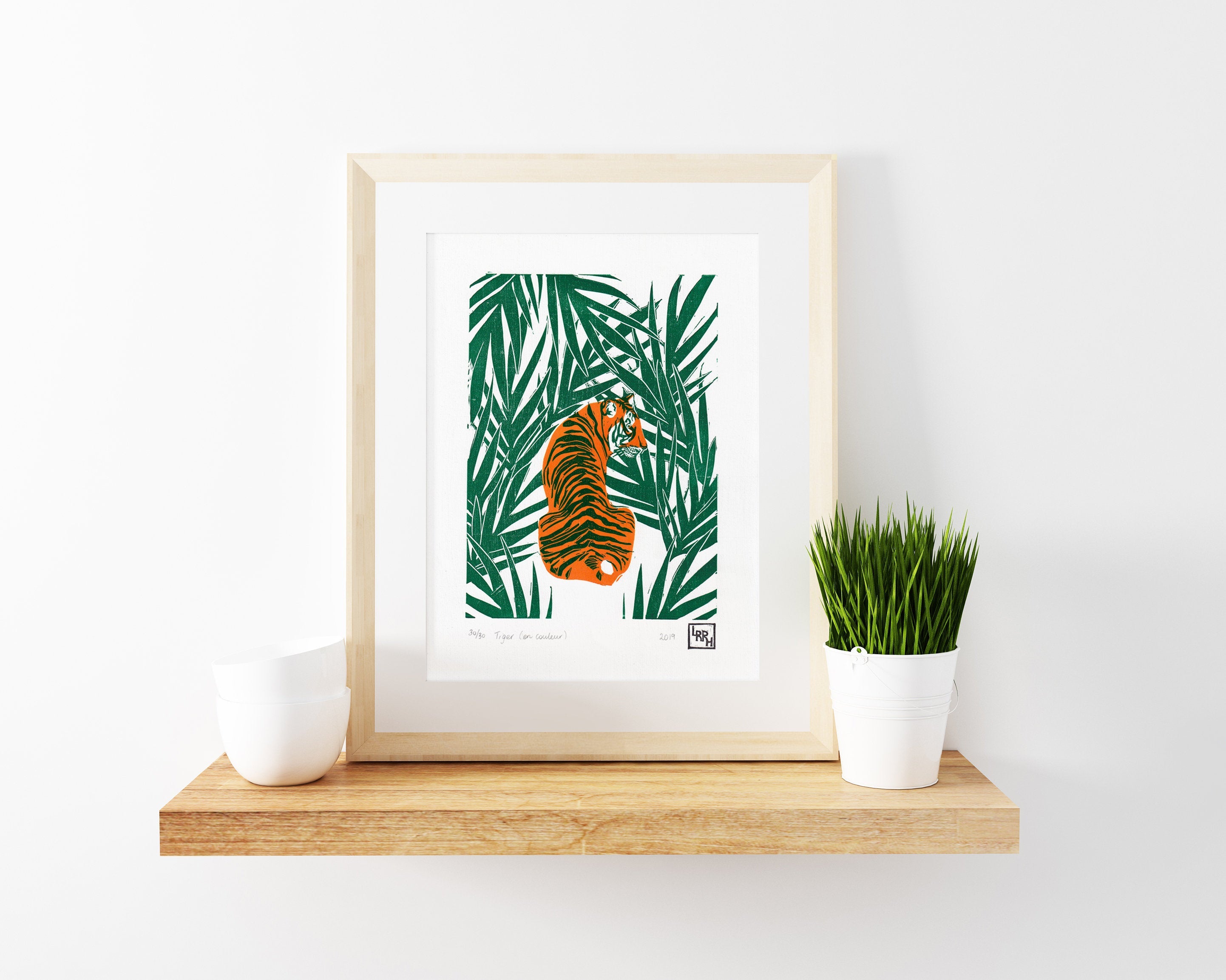 Tiger en couleur - Little Rowan Redhead