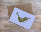 Dove - Handmade Rubber Stamp - Little Rowan Redhead