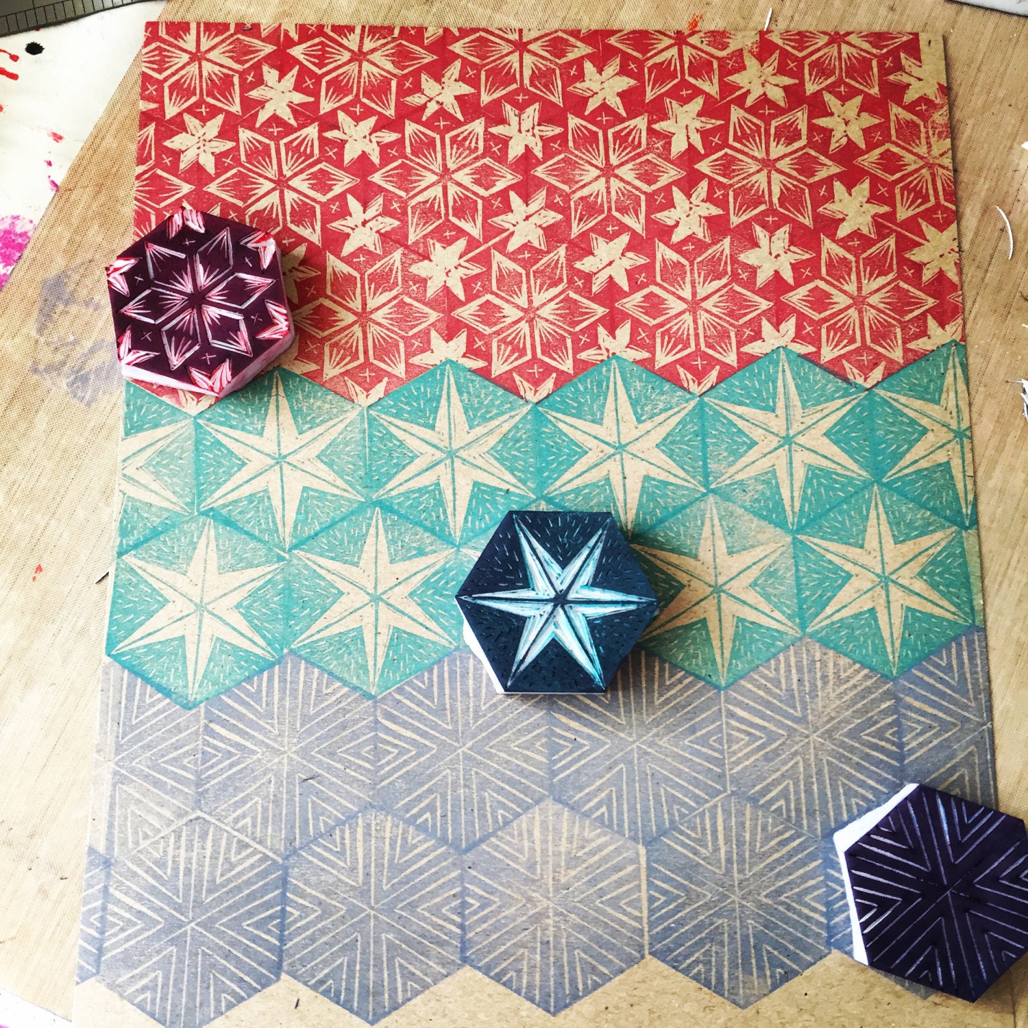 Rubber Stamp Patterns